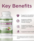 GADE NUTRITION BOOST YOUR HEALTH Beet Root Capsules 1500Mg Organic Beet Root Powder + Vitamin C Zinc, Elderberry Pomegranate Grape Seed Extract Nitric Oxide Supplement Supports For Healthy Circulation 3 Months Supply