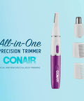 Conair Ladies Lithium Ion Precision Trimmer Purple