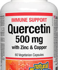 Natural Factors Quercetin 500 mg with Zinc and Copper for Added Immune Support 60 Count