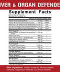 5% Nutrition 2-Stack | Liver & Organ Defender + Test Booster | Liver, Kidney, & Heart Support + Testosterone, Muscle Builder, Male Vitality, Energy & Stamina