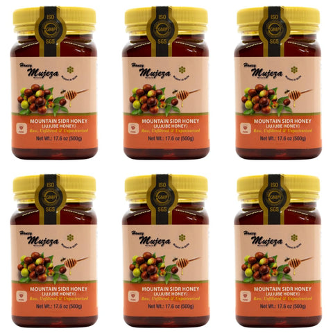 Mujezat Al-Shifa 100% Raw & Pure New Zealand Manuka Honey - MGO 800+ | 20+ Active | Premium Grade UMF Certified Honey 17.6oz / 500g