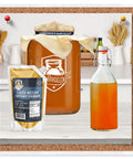 Fermentaholics Liquid Invert Sugar Syrup - Great For Fermentation Baking Sweetening Candy Making Ice Cream - 20 Fl Oz - Ferment Hard Seltzer - Inverted Sugar Syrup Resealable Easy Pour Spout (1)
