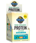 Garden of Life Organic Vegan Unflavored Protein Powder - 22G Complete Plant Based Raw Protein & Bcaas Plus Probiotics & Digestive Enzymes For Easy Digestion Non-Gmo Gluten-Free Lactose Free 10Ct Tray