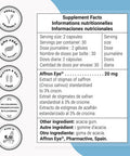 Supersmart Affron Eye 20 mg Per Day Extract of Saffron Stigmas Crocus Sativus Standardized to 3 Crocin Eye Health Supplement NonGMO Gluten Free 60 Vegetarian Capsules