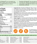 Precision All Natural Whey Isolate - Double Chocolate Chunk flavour, 850 g | Hormone-free and gluten-fee