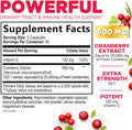 Nature'S Nutrition Cranberry Extract Pills + Vitamin C (25000mg Formula) - Natural Urinary Tract Health Support with Cranberry Supplement for Women & Men - Nature's Non-GMO Gluten - 120 Capsules