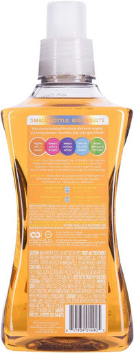Method Liquid Laundry Detergent Ginger Mango 66 Loads Per Bottle Hypoallergenic + Biodegradable Formula Plant-Based Stain Remover 53.5 Fl Oz (Pack of 2)