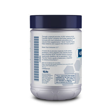 4Life Transfer Factor Classic - Immune System Support Featuring 4Life Transfer Factor from Cow Colostrum - 90 Capsules