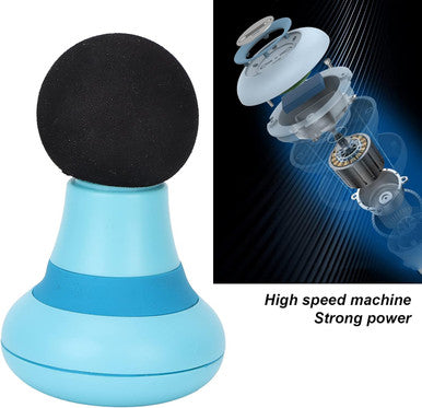 Yinhing Mini Deep Tissue Massager, 6 Gears Handheld Back Massager Muscle Relaxation Pain Relieve Cordless Handheld Massage Stick For Neck, Shoulder, Hand, Leg And Foot Massage(Blue)