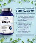 1Md Nutrition Osteomd For Comprehensive Support - Supplement For Women And Men - Promote Density W/Vitamin D - Hydroxyapatite W/Vitamin D3 & K2-90 Capsules