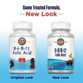 KAL B-6, B-12 Folic Acid Lozenge, 50 mg/400 mcg/400 mcg, 60 Count