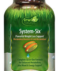 Irwin Naturals System-Six Powerful Weight Loss Support Supplement - Metabolism Booster - 60 Liquid Softgels