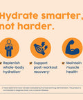 NativePath Native Hydrate Zero Sugar Electrolytes Powder with BCAAs Tangerine Hydration Keto & Paleo Friendly 30 Servings