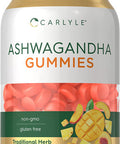 Carlyle Ashwagandha Gummies | 150 Count | Natural Tropical Flavor | Vegan, Non-GMO, Gluten Free Root Extract