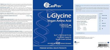 CanPrev L-Glycine Vegan Amino Acid | 450g Powder