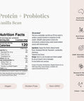 JSHealth Vegan Pea Protein Powder Vanilla Bean Flavor 300G