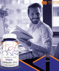 Synapsa Bacopa Monnieri Capsules | 320mg | 60 Count | Plant Extract | Ayurveda Supplement | Adaptogen Herb | Clinically Proven to Enhance Learning, Memory and Mental Performance