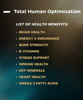 ONNIT Total Human Day and Night Vitamin Packs for Men and Women 30Day Supply Adult Multivitamin