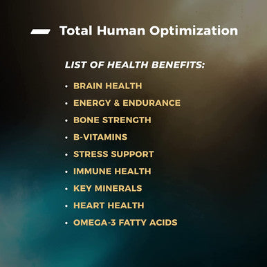 ONNIT Total Human Day and Night Vitamin Packs for Men and Women 30Day Supply Adult Multivitamin