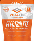 Vitalyte Natural Electrolyte Powder Drink Mix, Gluten Free, 40 2 Cup Servings Per Container (Orange)