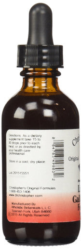 Liver and Gallbladder Extract 2 OZ By Dr. Christophers Formulas