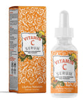 LilyAna Naturals Vitamin C Serum for Face Face Serum with Hyaluronic Acid and Vitamin E Anti Aging Serum Reduces Age Spots and Sun Damage Promotes Collagen and Elastin 1oz