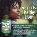 Nature'S Answer Milk Thistle 2 Ounce Extract - Alcohol Non GMO Liver Support Supplement for Everyone - Liver Detox Made in USA