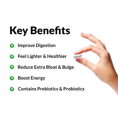 ProbioSlim with Next-Gen SLIMVANCE, Probiotic Energy Pills for Women and Men with Green Tea Extract to Improve Digestion, Boost Energy, and Reduce Bloating, Force Factor, 60 Count (Pack of 3)