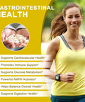 Alliwise Berberine Supplement - 1000Mg Berberine With Ceylon Cinnamon, Milk Thistle & Turmeric Extract, Organic Herbal Formula Support Gastrointestinal Function, Cardiovascular & Glucose Metabolism