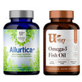 Utzy Naturals Utzy Sinus And Respiratory Support Bundle | Allurtica And Omega 3 Fish Oil