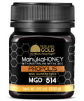NatureÃ¢â‚¬â„¢s Gold Raw Manuka Honey with Australian Native Bee Propolis, MGO 514+ | 8.8oz (250g), 100% Pure Genuine Traceable Hive to Home