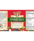 Barleans Superfruit Greens Powder with Antioxidant Power of Berries Fruits and Vegetables Vegan Non GMO Gluten Free 9.52Ounce