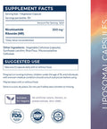 RENUE Liposomal Nicotinamide Riboside (NR) Supplement 300 mg 90 Capsules
