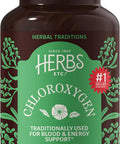 Herbs Etc. ChlorOxygen Chlorophyll Concentrate Softgels High Potency Chlorophyll for Detoxification Support