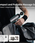Arboleaf Massage Gun, Massage Gun Deep Tissue, Fsa Hsa Eligible Muscle Percussion Massage Gun Handheld, Powerful Portable Back Massager Gun With Carry Case For Athletes, Relax, Christmas Gifts