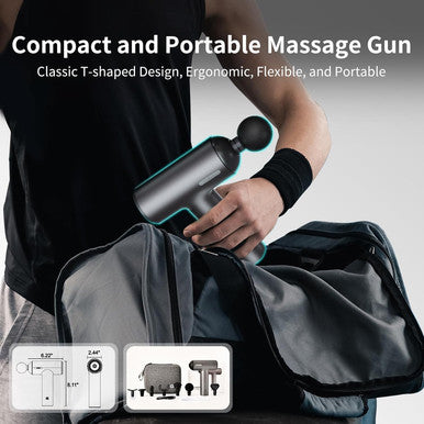 Arboleaf Massage Gun, Massage Gun Deep Tissue, Fsa Hsa Eligible Muscle Percussion Massage Gun Handheld, Powerful Portable Back Massager Gun With Carry Case For Athletes, Relax, Christmas Gifts