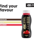 Optimum Nutrition On High Protein Shake Strawberry Flavour 12X500Ml