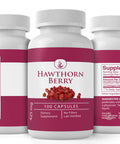 PURE ORIGINAL INGREDIENTS Hawthorn Berry, (100 Capsules) Always Pure, No Additives Or Fillers, Lab Verified