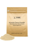 PURE ORIGINAL INGREDIENTS Acerola Cherry Powder 4Oz Non-Gmo, Gluten Free, Eco-Friendly Packaging