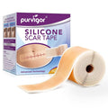 Silicone Scar Tape Roll, 1.6 X 60 Medical Tape For Wound Care Bandages Scars Strips For Surgical Scars Keloid, C-Section, Burns, Injuries Acne, Stretch Marks Removal Sheet Tapes (1.6 X 60 )