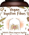 Vegan Digestive Fibers by Kala Health Unique Combination of prebiotic fibers and Marine Algae That stimulates Easy Bowel and Colon Movement 60