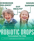 Maryruth Organics USDA Organic Liquid Kids Probiotic Drops by | Digestive Health | Gut Health | Kids Immune Support Supplement | Overall Health and Wellness | Non GMO | Vegan | 30 Servings
