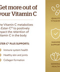 Solgar Ester-C Plus 500 Mg Vitamin C (Ascorbate Complex) 250 Vegetable Capsules