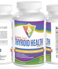 Elevate Recovery Supplements 3-Month Thyroid Support Supplement (All-In-1 Formula) With 14 Active Ingredients - Thyroid Supplements - Thyroid Health Complex - Thyroid Support For Women & Men - 180 Capsules