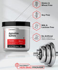 Agmatine Sulfate Powder | 500 Grams | 666 Servings | Unflavored | Pre Workout Supplement | Vegetarian, Non-GMO & Gluten Free | by Horbaach