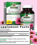 Nature'S Answer Echinacea Purpurea Herb Vegetarian Vegan 900 mg 90 Capsules Non GMO Gluten