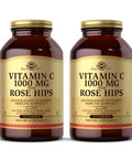 Solgar Vitamin C 1000 Mg With Rose Hips - 250 Tablets Pack Of 2 - Antioxidant & Immune Support - Non-Gmo Vegan Gluten Free Dairy Free Kosher - 500 Total Servings