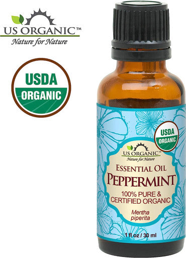 US Organic 100% Pure Peppermint Essential Oil - USDA Certified Organic (30 ml)