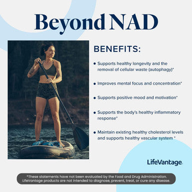 Lifevantage Protandim Nad Synergizer, 60 Capsules, Nad Supplement Supports A Healthy Vascular System, Energy Supplements, And Focus Vitamins, Nad Supplements For Cellular Waste And Overall Health