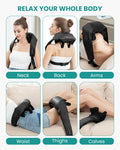 Nekteck Neck Massager, Cordless 6D Shiatsu Neck And Back Massager, Neck Massager For Pain Relief Deep Tissue, Ideal For Men And Women, Ideal For Home, Office And Car, With Heat, Black